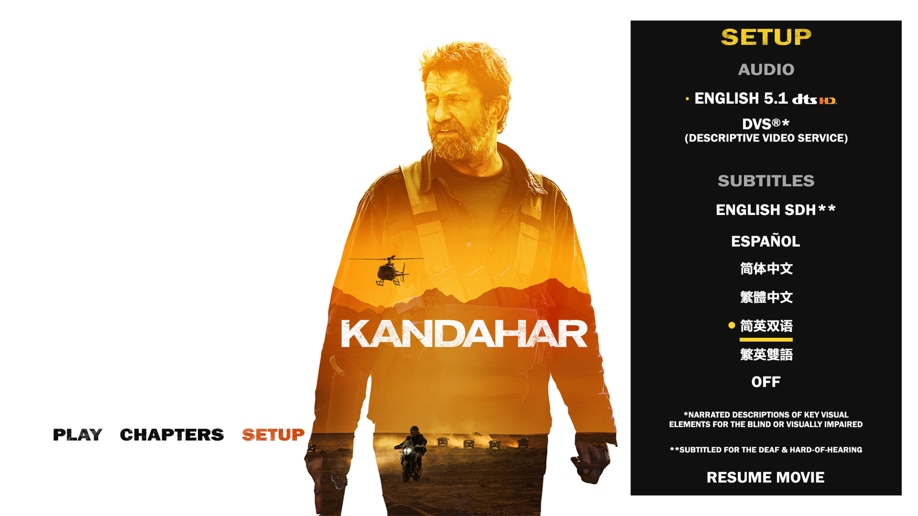 坎大哈陷落.蓝光原盘 Kandahar 2023 Blu-ray 1080p AVC DTS-HD MA 5.1