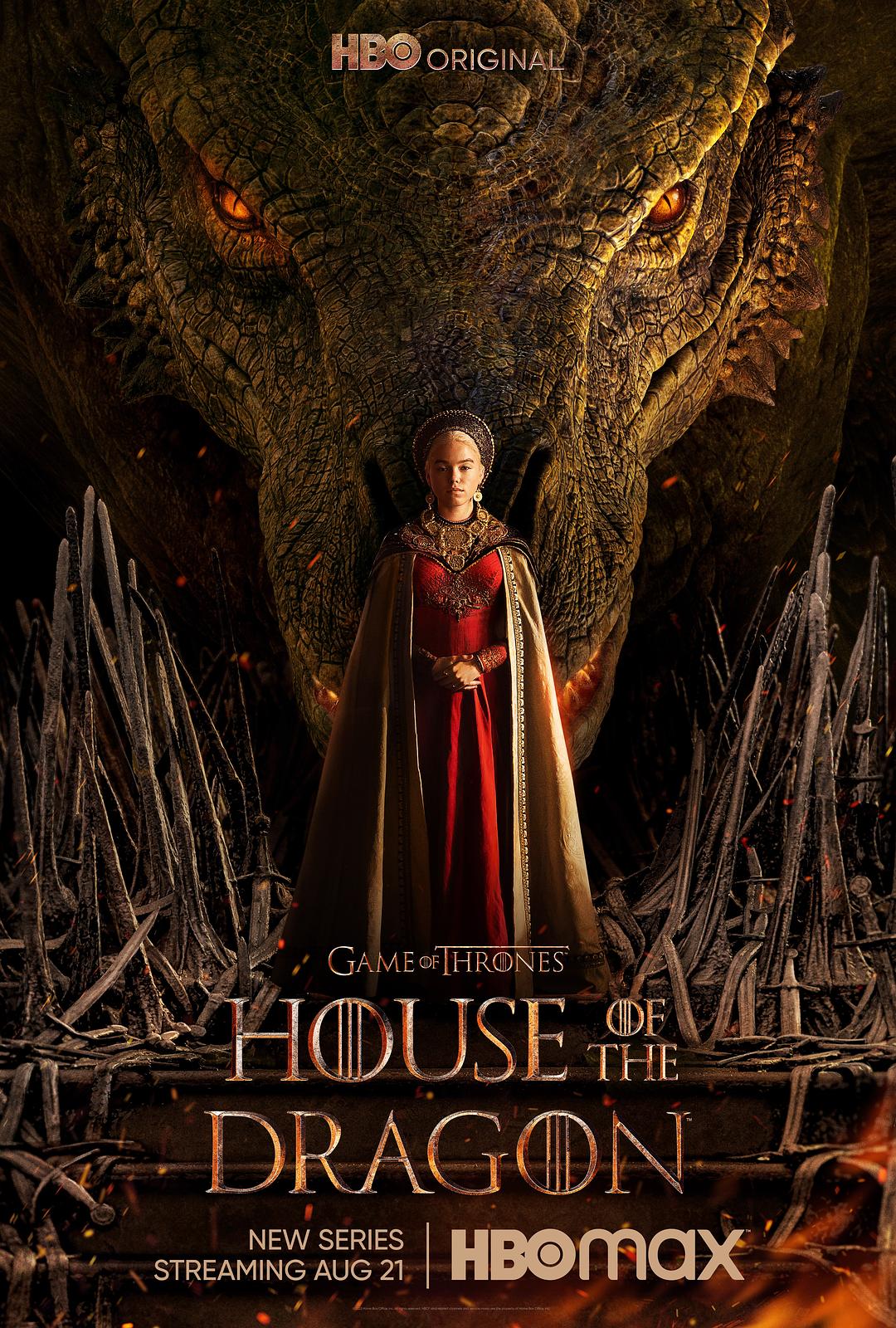 美剧：龙之家族 第一季 全10集 4K HDR高码收藏版 中文字幕 House of the Dragon S01 2160p HMAX WEB-DL DDP 5.1 Atmos HDR H 265